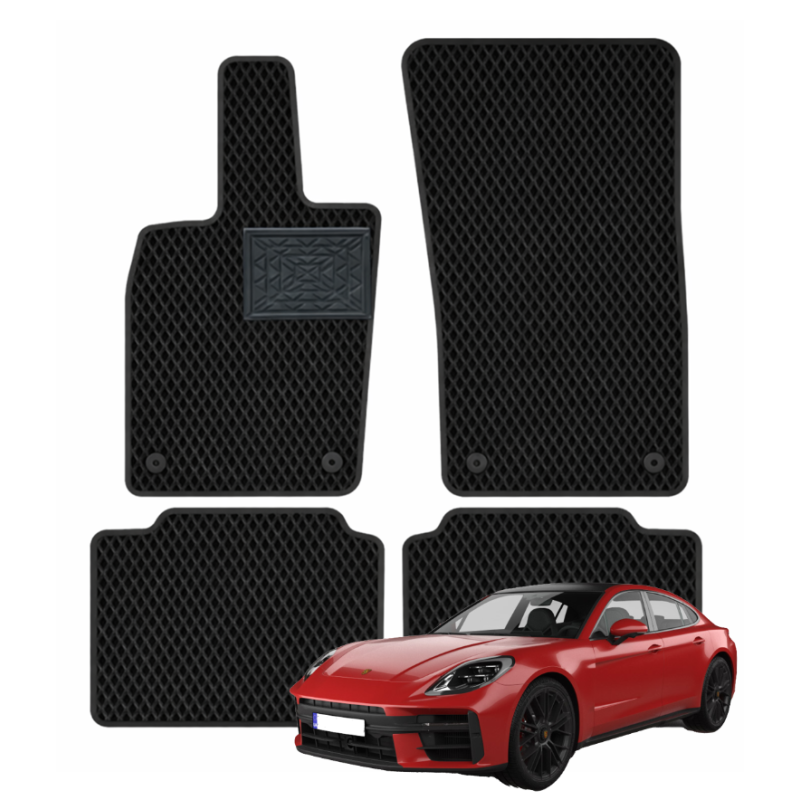 Porsche Panamera nuo 2024m. polimeriniai EVA kilimėliai