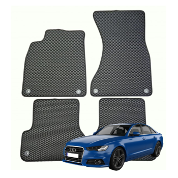 Audi A6 C7 Sedanas 2011-2018 polimeriniai EVA kilimėliai