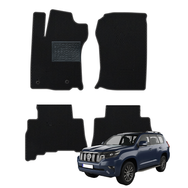 Toyota Land Cruiser Prado (150) 2017-2023 polimeriniai EVA kilimėliai