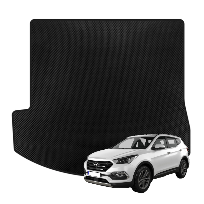 Hyundai Grand Santa Fe 2012-2018 polimerinis EVA bagažinės kilimėlis