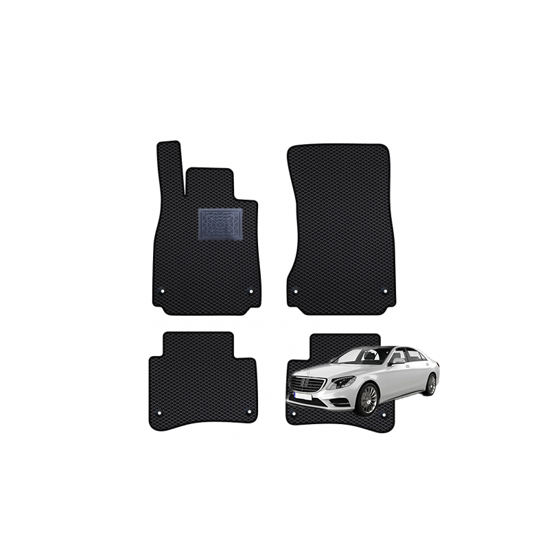 Mercedes-Benz S (W222) Long 2013-2020 polimeriniai EVA kilimėliai