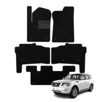 Nissan Patrol (Y62) 2010-2024 7 vietų polimeriniai EVA kilimėliai