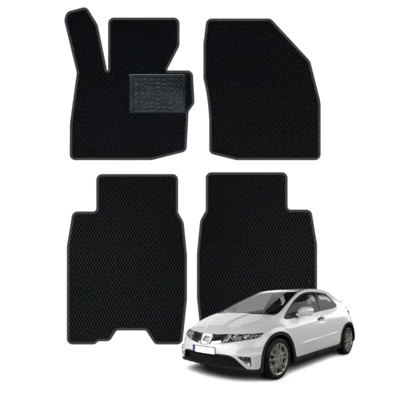 Honda Civic VIII 2008-2011 3 durų Hečbekas polimeriniai EVA kilimėliai