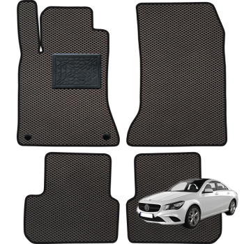 Mercedes-Benz CLA (C117) Sedanas 2013-2019 polimeriniai EVA kilimėliai