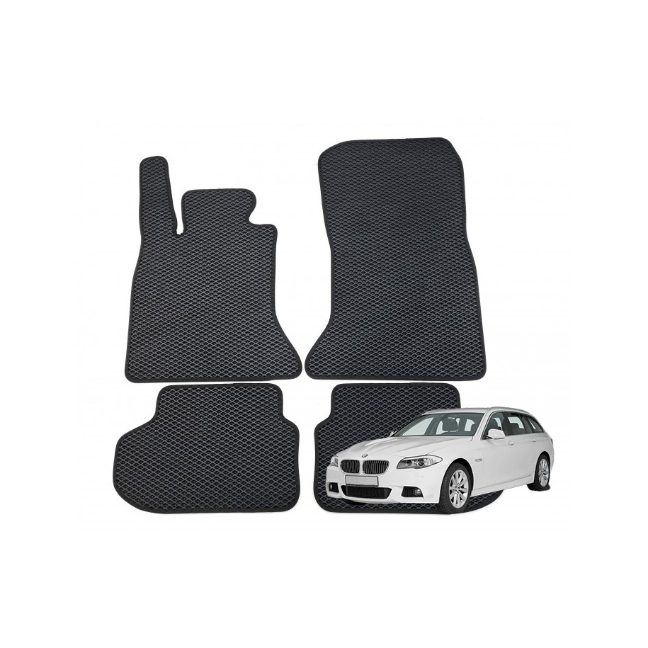 BMW 5 serija Facelift (F11) 2013-2017 polimeriniai EVA kilimėliai