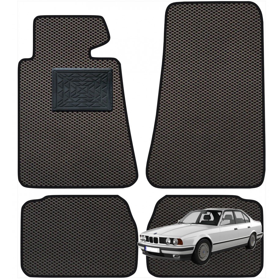 BMW 5 serija (Е34) 1988-1996 polimeriniai EVA kilimėliai