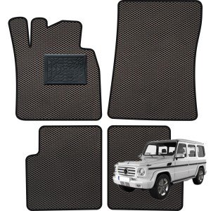 Mercedes G-Class W463 2002-2018 polimeriniai EVA kilimėliai Mercedes G-Class W463 2002-2018 polimeriniai EVA kilimėliai