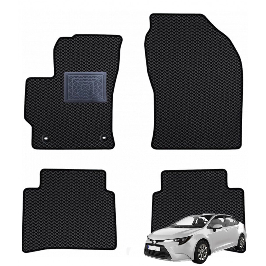 Toyota Corolla (E210) Sedanas nuo 2018m. polimeriniai EVA kilimėliai