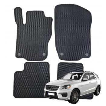 Mercedes-Benz ML (W166) 2011-2019 polimeriniai EVA kilimėliai
