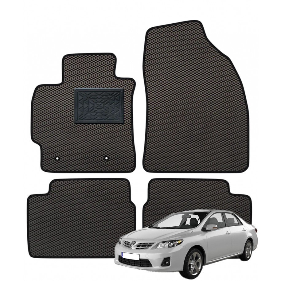 Toyota Corolla X 2006-2013 polimeriniai EVA kilimėliai
