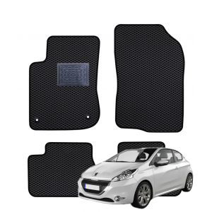 Peugeot 208 I 3/5 Durų Hečbekas (Netinka GTI versijai) 2012-2018 polimeriniai EVA kilimėliai Peugeot 208 I 3/5 Durų Hečbekas (Netinka GTI versijai) 2012-2018 polimeriniai EVA kilimėliai