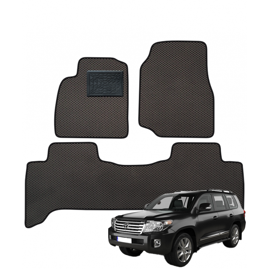 Toyota Land Cruiser (J200) 2007-2021 polimeriniai EVA kilimėliai