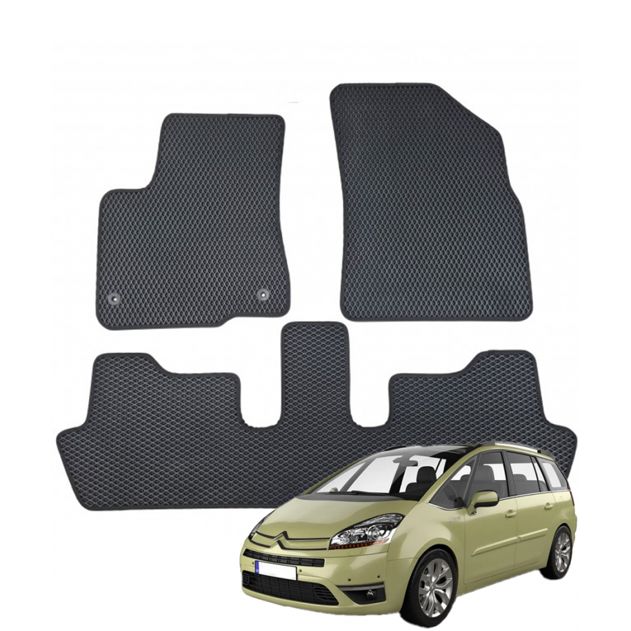 Citroen C4 Picasso I 2006-2013 polimeriniai EVA kilimėliai