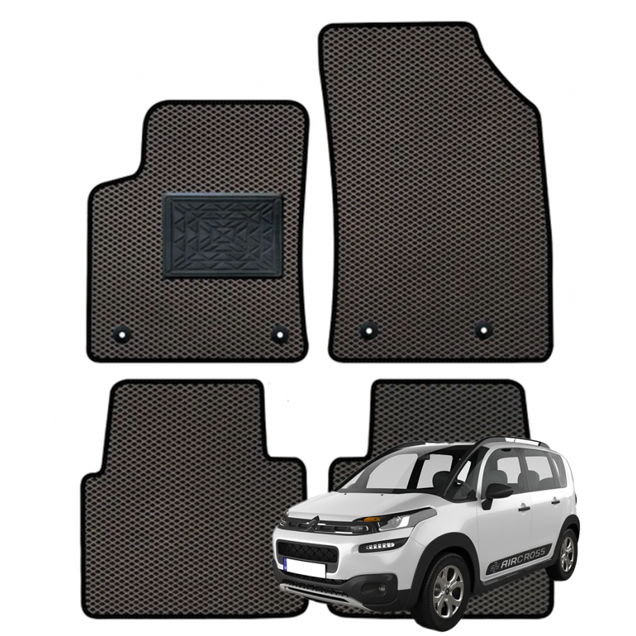 Citroen C3 Aircross 2017-2024 polimeriniai EVA kilimėliai Citroen C3 Aircross 2017-2024 polimeriniai EVA kilimėliai