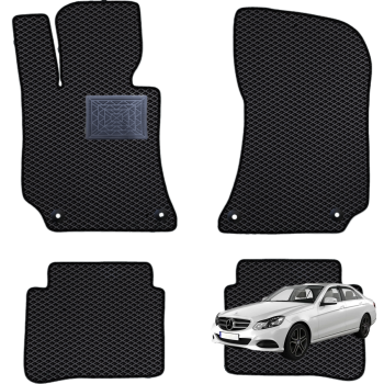 Mercedes-Benz E (W212) 2009–2016 polimeriniai EVA kilimėliai