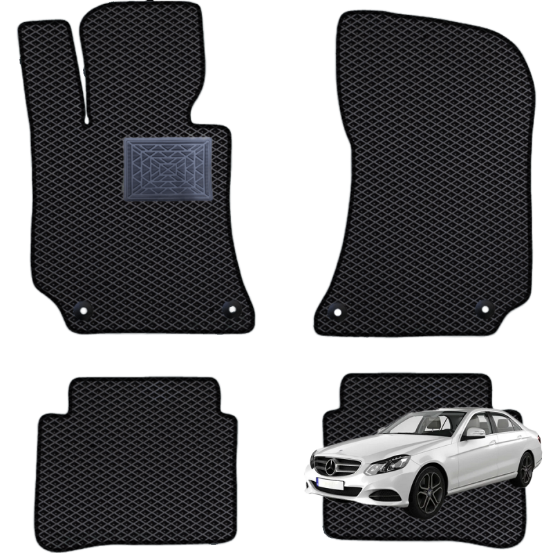 Mercedes-Benz E (W212) 2009–2016 polimeriniai EVA kilimėliai