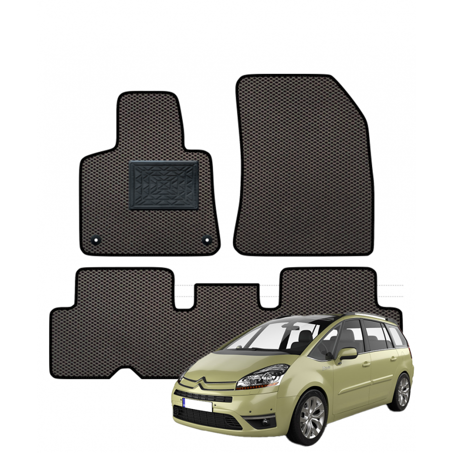 Citroen C4 Grand Picasso I 2006-2013 polimeriniai EVA kilimėliai