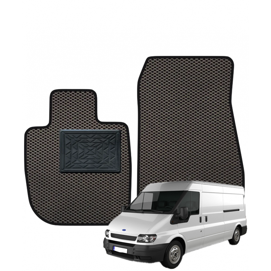 Ford Transit (V347) 2006-2013 priekiniai polimeriniai EVA kilimėliai