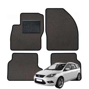 Ford Focus II universalas 2004-2011 polimeriniai EVA kilimėliai