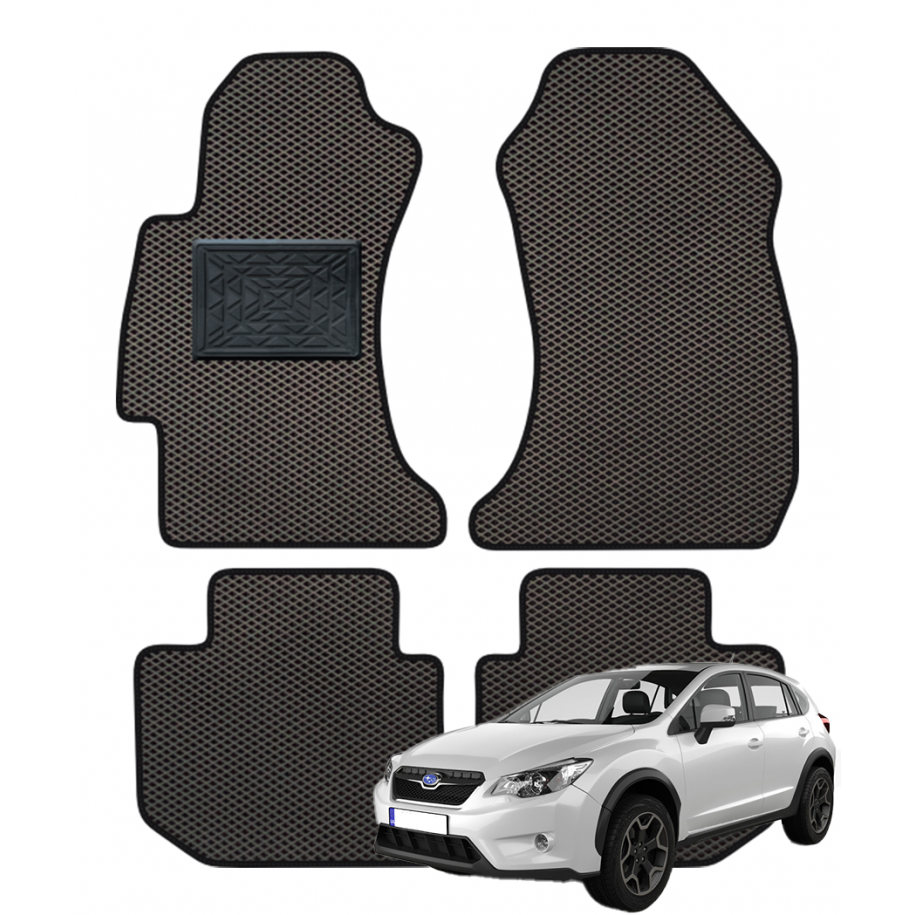 Subaru XV 2011-2018 polimeriniai EVA kilimėliai