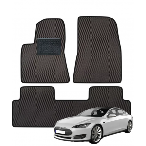 Tesla Model S 2012-2016 polimeriniai EVA kilimėliai