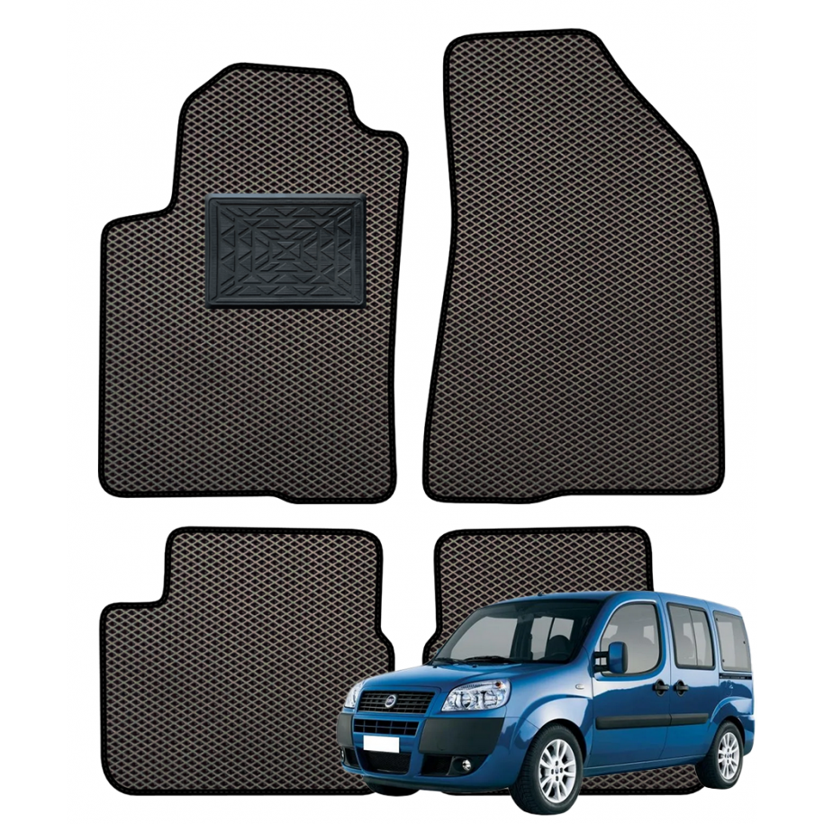 Fiat Doblo I 2000-2009 polimeriniai EVA kilimėliai