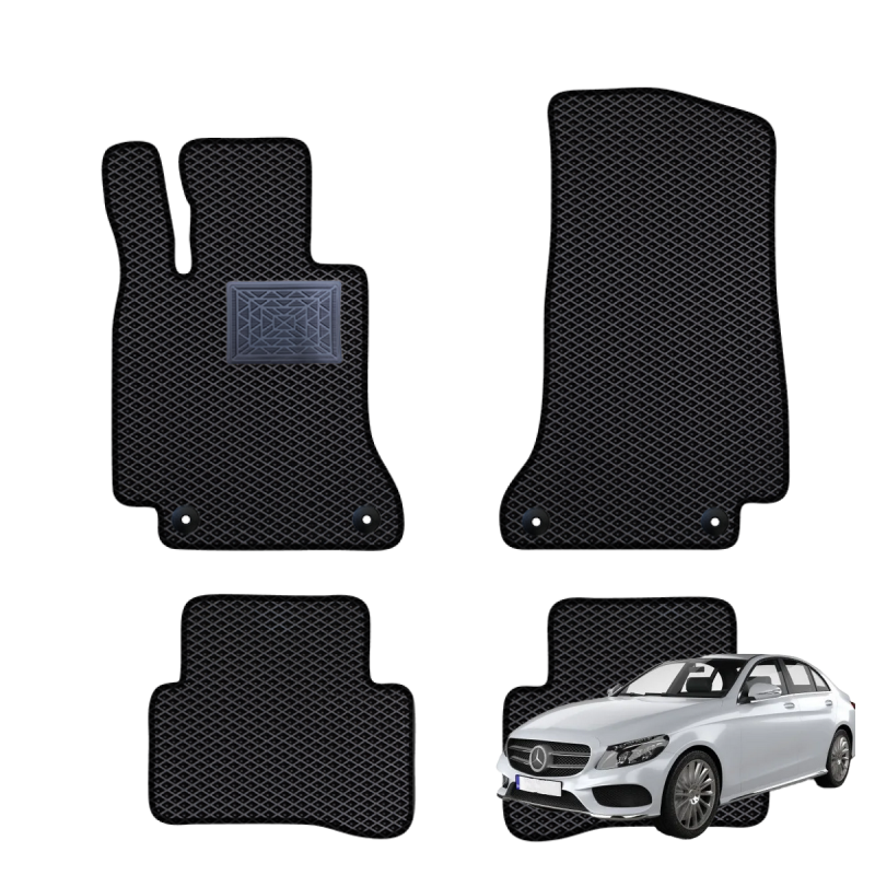 Mercedes-Benz C-Class (W205/S205) 2014–2021 polimeriniai EVA kilimėliai