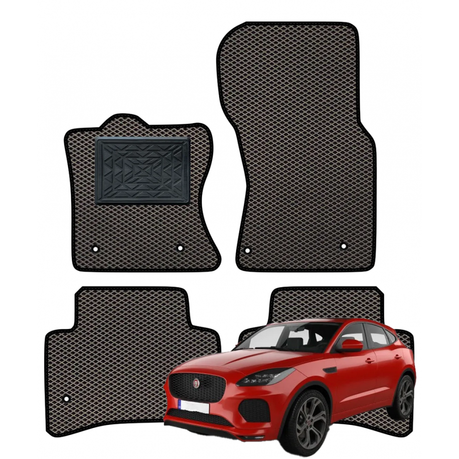 Jaguar F-Pace nuo 2015m. polimeriniai EVA kilimėliai