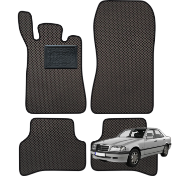Mercedes-Benz C-class W202 1993-2000 polimeriniai EVA kilimėliai