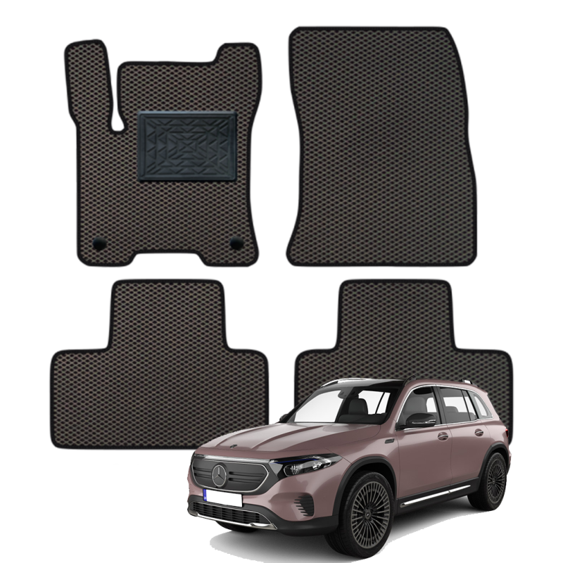 Mercedes-Benz EQB X243 nuo 2021m. polimeriniai EVA kilimėliai