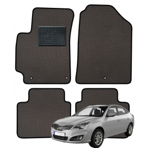 Hyundai Elantra 2011-2016 polimeriniai EVA kilimėliai
