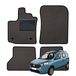 Dacia Dokker 2012-2021 polimeriniai EVA kilimėliai