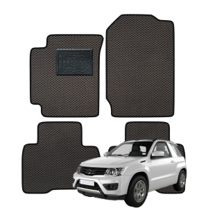 Suzuki Grand Vitara 3 durų Manual 2005-2015 polimeriniai EVA kilimėliai