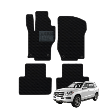 Mercedes-Benz GL-class (X164) 2006-2012 polimeriniai EVA kilimėliai