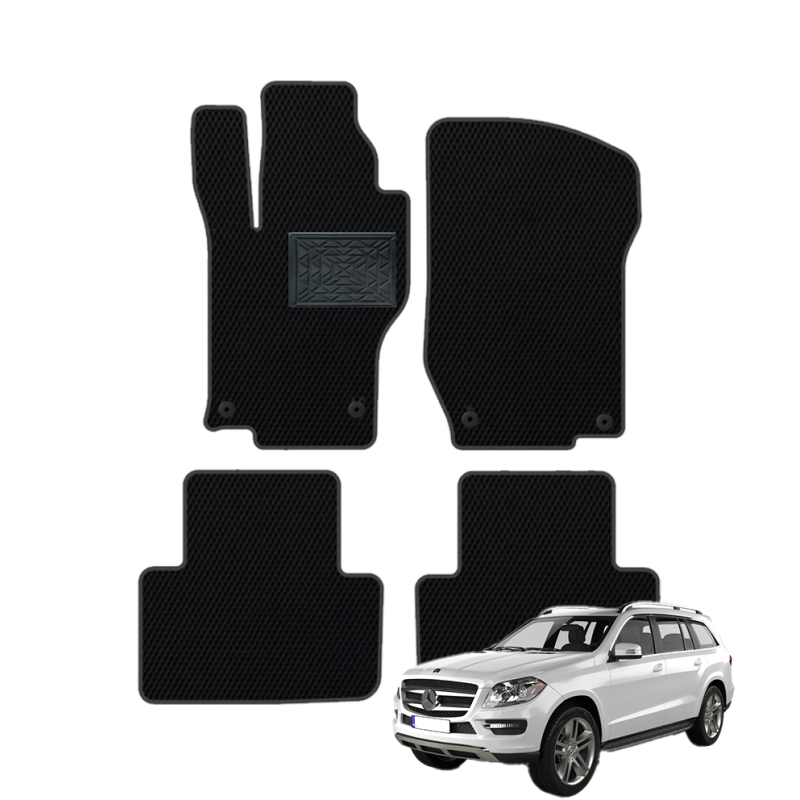 Mercedes-Benz GL-class (X164) 2006-2012 polimeriniai EVA kilimėliai