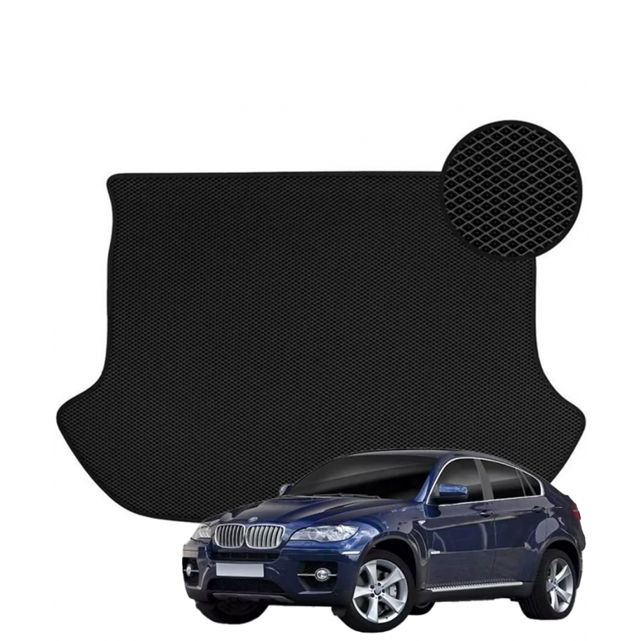 BMW X6 (E71) 2008-2014 polimerinis EVA bagažinės kilimėlis