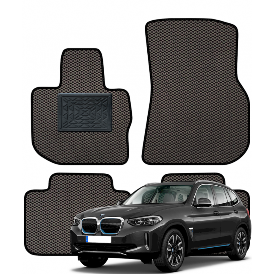 BMW iX3 (G08) nuo 2021m. polimeriniai EVA kilimėliai