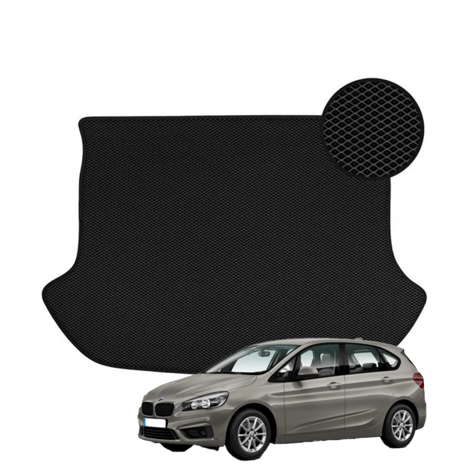BMW 2 (F45/F46) 2014-2021 polimerinis EVA bagažinės kilimėlis