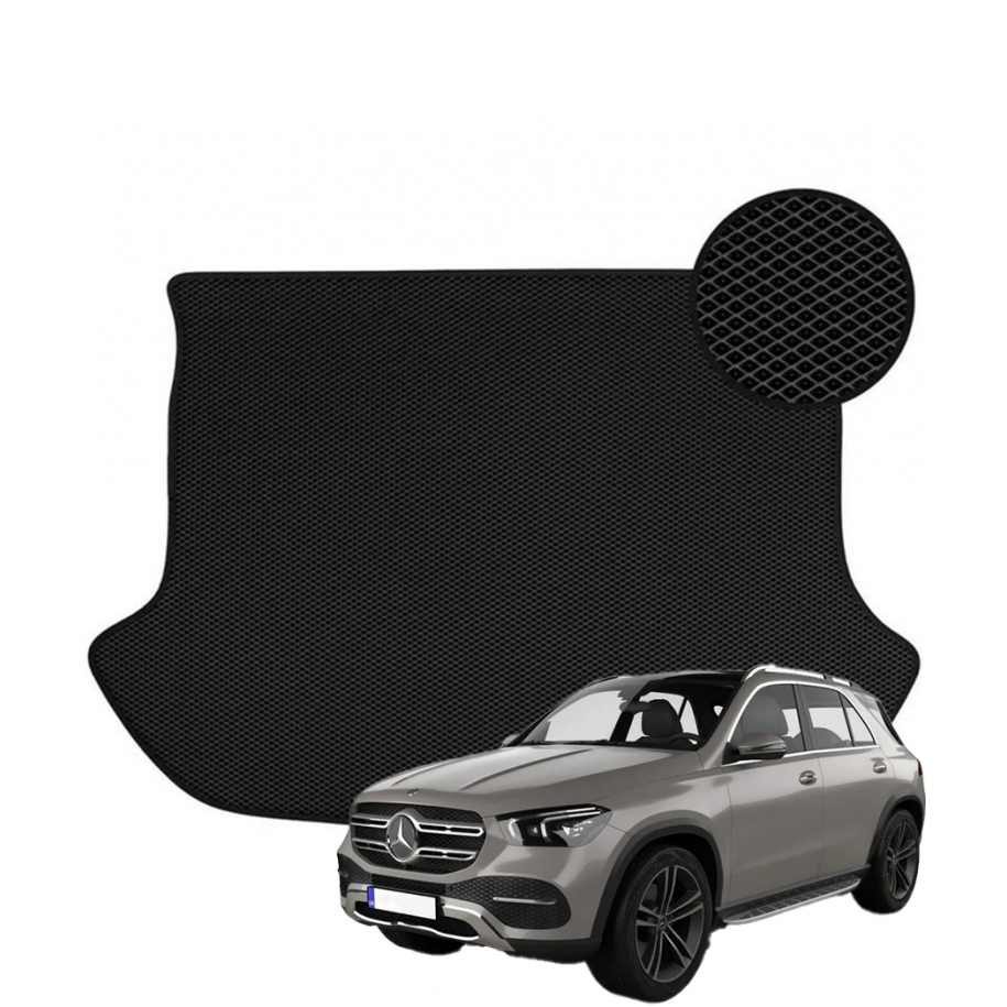 Mercedes-Benz GLE-class V167 nuo 2018m. polimerinis EVA bagažinės kilimėlis
