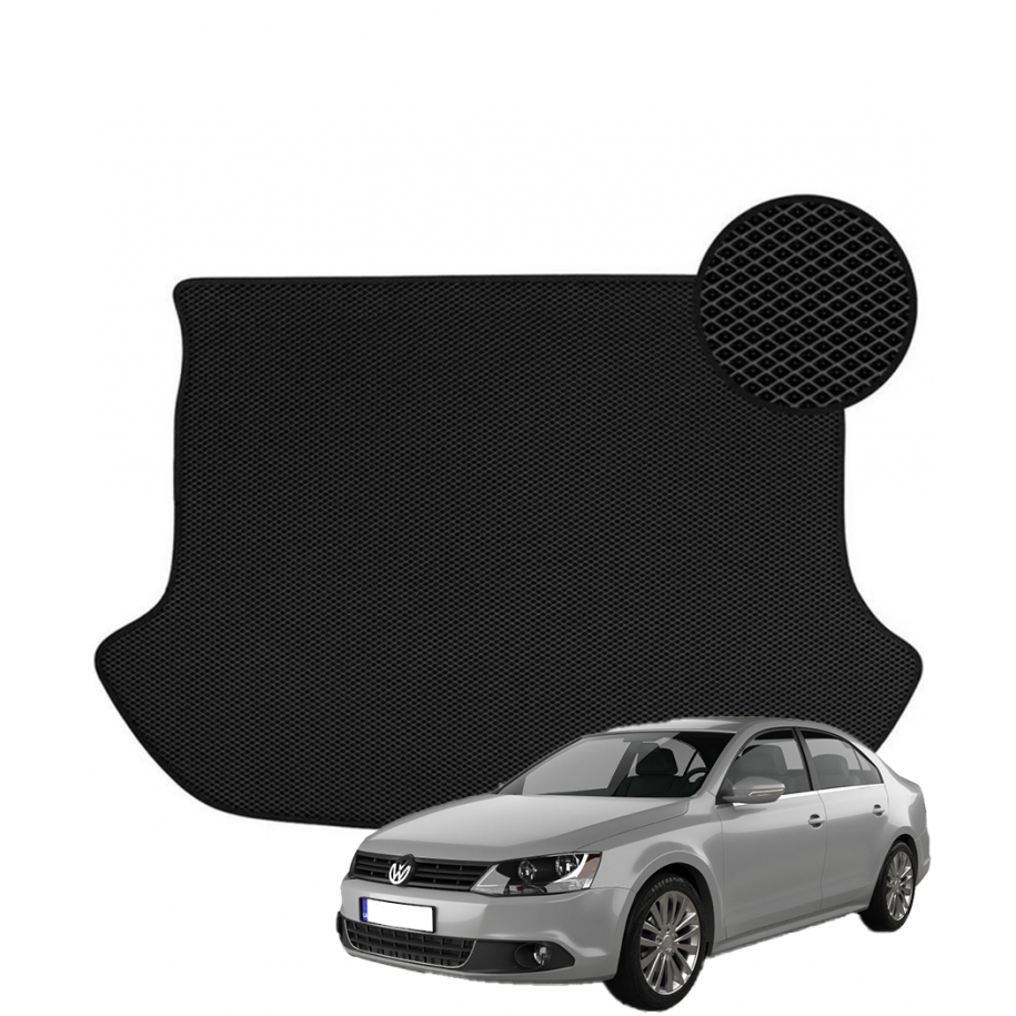 Volkswagen Jetta 2010-2018 polimerinis EVA bagažinės kilimėlis