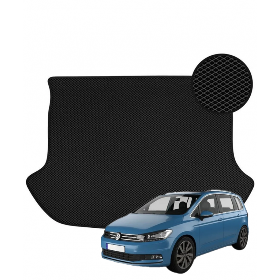Volkswagen Touran nuo 2015m. polimerinis EVA bagažinės kilimėlis