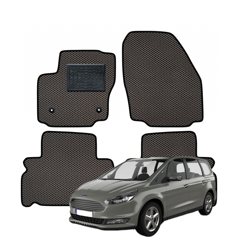 Ford Galaxy Mk IV 2015-2023 polimeriniai EVA kilimėliai