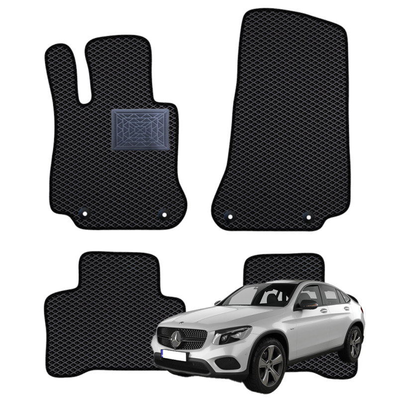 Mercedes-Benz GLC Coupe (C253) 2015-2022 polimeriniai EVA kilimėliai