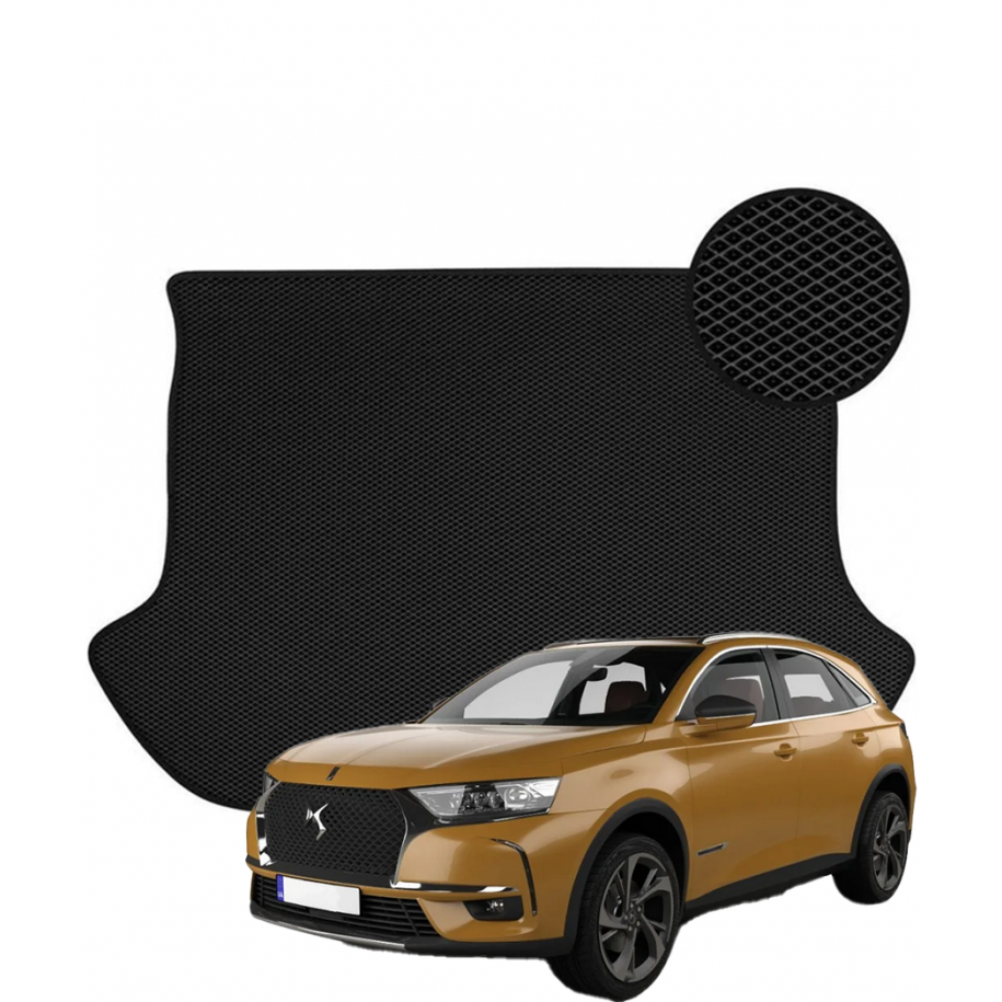 Citroen DS7 Crossback nuo 2018m. polimerinis EVA bagažinės kilimėlis