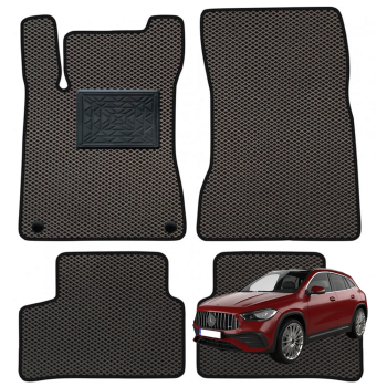 Mercedes-Benz GLA Hybrid (H247) nuo 2020m. polimeriniai EVA kilimėliai