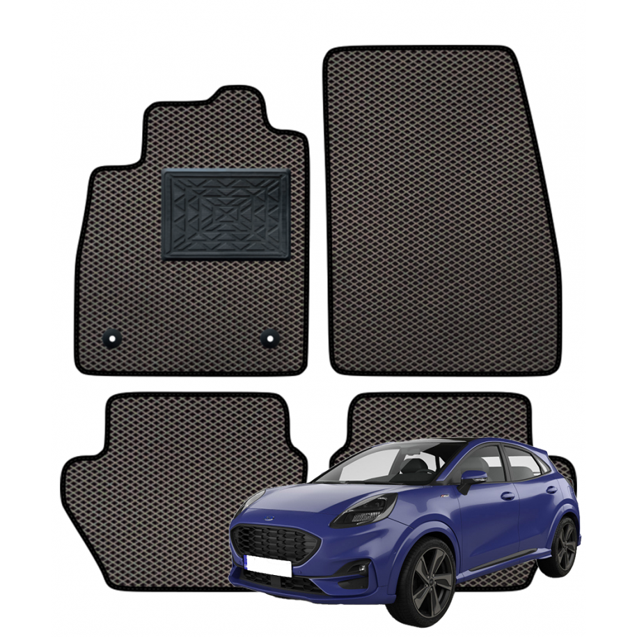 Ford Puma II nuo 2019m. polimeriniai EVA kilimėliai
