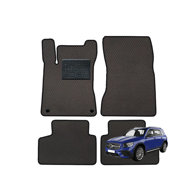 Mercedes-Benz GLB I (X247) nuo 2019m. polimeriniai EVA kilimėliai