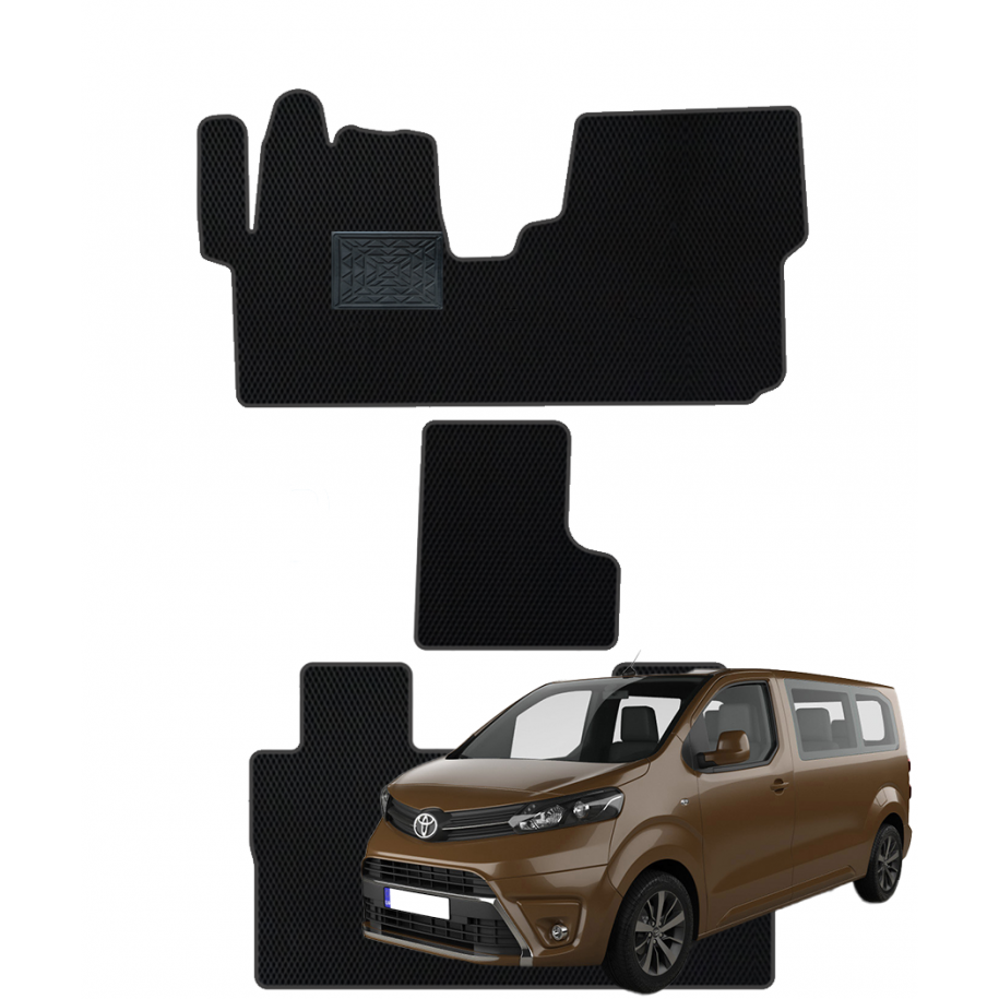Toyota Proace 2018-2024 polimeriniai EVA kilimėliai