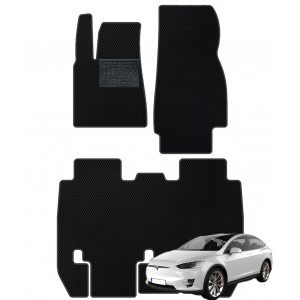 Tesla Model X 2015-2021 polimeriniai EVA kilimėliai