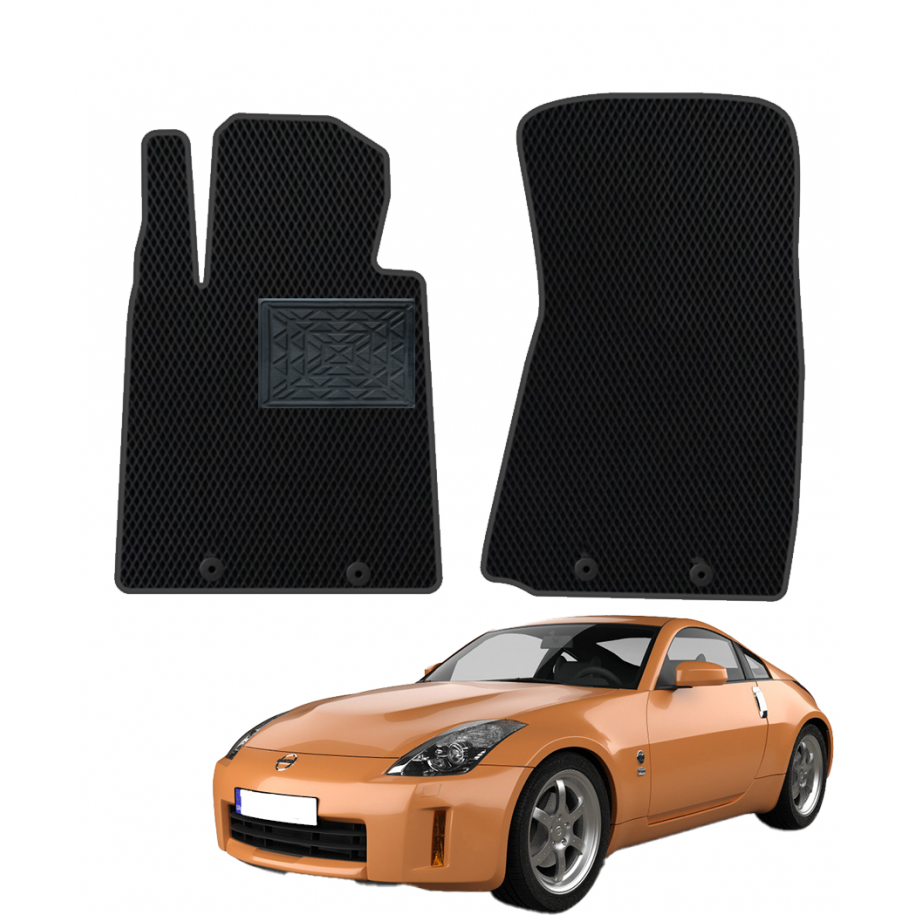 Nissan 350Z Coupe 2012-2020 m. polimeriniai EVA kilimėliai